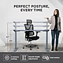 Uncaged Ergonomics Rise Up Electric Adjustable Height Desk Frame, Gray (Rug)~#|#~4D72B076-2BA5-4343-A1E1D081B7441599_sc7
