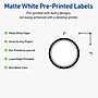 Avery Laser/Inkjet Circle Multipurpose Labels, 2" Dia., White, 120/Pack (S00D2B)~#|#~4D7AAF50-4853-4832-ADBB59DA8AB32424_sc7