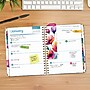 2027 Excello Brands 7.8" x 9" Weekly & Monthly Standard Planner, Paperboard Cover, Rainbow Floral (FSHN-CY27-79-53)~#|#~4D8A4B90-F143-4620-B1D681B434988721_sc7