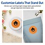 Avery Circle Multipurpose Labels, 1-5/8" Dia., Bright Orange, 200/Pack (94507)~#|#~4D8B2501-0872-4FFE-A9E0DD68153BFFD4_sc7