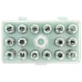 Martha Stewart Stainless Steel Assorted Cake Decorating Nozzles, 16 Piece (935117932M)~#|#~4D9556DB-FB46-4471-B40FF74ACD1A15CF_sc7