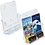 Azar 8.5" x 11" Brochure Holder, Desktop/Countertop, Vertical/Horizontal, Acrylic, Clear, 2/Pack (252387-2PK)~#|#~4D96CD18-93B4-4CEB-A8220A1DDC127555_sc7