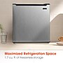 Magic Chef Adjustable Temperature Control Mini Refrigerator, 1.7 Cu. Ft., Stainless Steel (HMAR170STE)~#|#~4D96FA23-224F-4C13-B7958AD32BFE7773_sc7