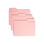 Smead File Folders, 1/3-Cut Tab, Letter Size, Pink, 100/Box (12643)~#|#~4D994ED7-3F6D-4D81-9E345FBC3DEF367D_sc7