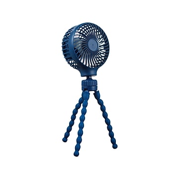 Vivitar Accessory Fan, 3-Speed, Blue (TTMFN20-NOC)