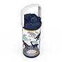 Zak! Beacon Dinosaur Stainless Steel Double Wall Insulated Water Bottle, 16 oz., Blue/Orange (001-000-028)~#|#~4DA6CE67-2BB2-421E-AE124E06FDB8DD24_sc7