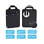 TechProtectus 9.7"-12" Water Resistant Vertical Laptop Sleeve, Shock-Absorbing, Black (TP-BK-VR11)~#|#~4DA7B097-C350-4BEC-B190E0D091BD8629_sc7