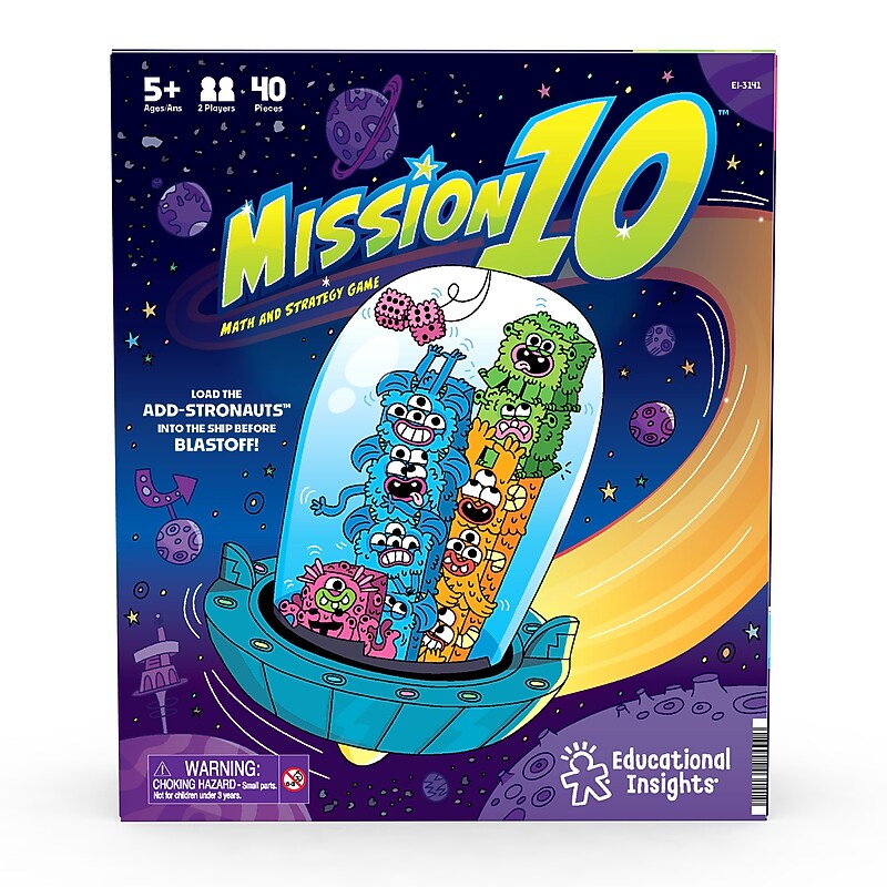 Educational Insights Mission 10 Game (3141) image 1