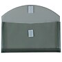 JAM Paper Premium Plastic Filing Envelope with Hook & Loop Closure, Gray, 3/Pack (921V1SMX3)~#|#~4DBB0213-58EC-4FC3-93CFD513D659A461_sc7
