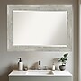 Amanti Art Dove Greywash Frame Wall Mirror, 30" x 42" (A42674593638)~#|#~4DBE3864-BDBA-4462-A4E1EB243C9375C5_sc7