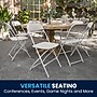 Flash Furniture HERCULES Plastic Folding Chair, Premium White, 60/Pack (60LEL3WHITE)~#|#~4DC69AA8-B713-478E-94C832DE8A524DE6_sc7