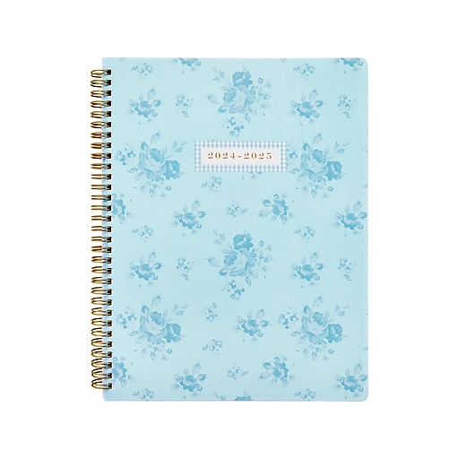 20242025 Eccolo 8" x 11" Academic Weekly & Monthly Planner, Poly Cover