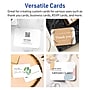 Avery Business Cards, 2-1/2" x 3-1/2, Matte White, 60/Pack (95328)~#|#~4DCAA396-AD38-4CBA-B9104A868EB5D1A0_sc7