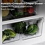TCL Adjustable Shelves Refrigerator with Freezer, 11.6 Cu. Ft., Silver (TRT12T4AL)~#|#~4DCAB0AD-7B24-4438-97ED9AAEE106BEA9_sc7