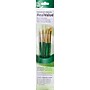 Princeton RealValue Short Handle Mixed Media Synthetic Taklon Variety Brush Set, 4/Set, 3 Sets/Bundle (PBXPR9115-3)~#|#~4DCD91F1-2763-40FC-83C4788078BFE130_sc7