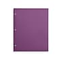 Staples 3-Hole Punched 4-Pocket Paper Presentation Folder, Purple (ST56216-CC)~#|#~4DCFE865-37EE-4B78-B8D6ACB142279703_sc7