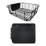 Better Houseware 2-Piece Dish Drainer with Drain Board, Black (KITBTHST2)~#|#~4DD0830E-DE25-4B37-A0338250F3943F38_sc7