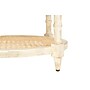 Storied Home 23.5"Dia. Wooden Round End Table, 2 Shelves, Distressed White (EC0199)~#|#~4DD2343F-1188-4F27-B1C9160C428B8075_sc7
