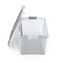 Staples 20 Qt. Latch Lid Storage Bin, Clear (270018/250296)~#|#~4DD4CEBC-A874-4ABD-85C98D3CAAEB5E61_sc7