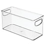 iDESIGN Small Stackable Plastic Storage Bin, Clear (63799)~#|#~4DD67B48-CB1F-4D4F-BC66B3650BD86C14_sc7