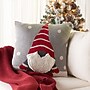 Safavieh Peppermint Elves Pillow, 18" x 18" (HOL3011A-1818)~#|#~4DD9EBEA-31D5-47CE-A1DC6971591D7A6B_sc7