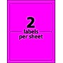 Avery Laser Shipping Labels, 5 1/2" x 8 1/2", Neon Magenta, 200 Labels/Box (5948)~#|#~4DDA871B-7806-4561-9FA5135798C4E81A_sc7