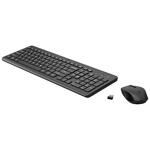 HP 330 Wireless Ergonomic Keyboard and Optical Mouse Combo