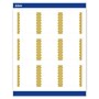 Avery Pre-Printed Gold Edge Dots Design Matte Blank Card, White, 90/Pack (S00-DK6)~#|#~4DDF8F5C-E85C-4A4E-A842E27B2C1CB859_sc7