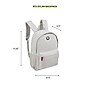 Delsey Paris Dylan Laptop Backpack, Pearl Grey (40362360001)~#|#~4DE15102-BEB5-4B45-83655C505EE05C1B_sc7