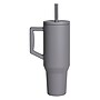 Elemental Commuter Series Stainless Steel Triple Wall Insulated Tumbler with 2 Straws & Handle, 40 oz., Graphite (ET40GP3)~#|#~4DEDF10D-8F5B-427B-AEBB14C6569ED5F8_sc7