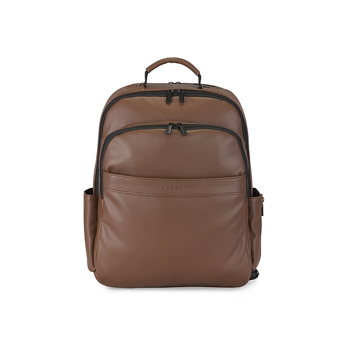 bugatti brown leather backpack Pure  Collections with its classic pieces designed for modern life Bugatti reborn backpack - Gem
