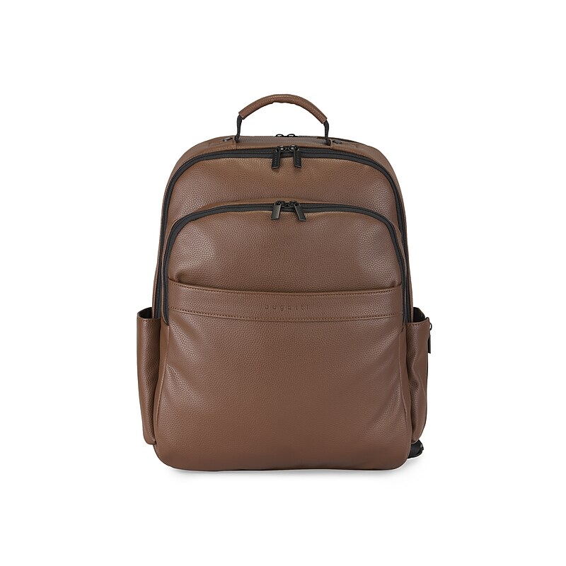 Bugatti Portos Laptop Backpack, Medium, Cognac (BKP2694BU-COG) image 1