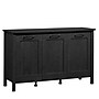 Sauder Select 30"H Storage Cabinet with 4 Shelves, Raven Oak (433978)~#|#~4DF0E02F-ED77-4A6A-8D62AF307E37A44D_sc7