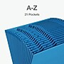 Pendaflex Standard Reinforced Expanding Wallet, Letter Size, Blue (17A-BLU)~#|#~4DF1006F-16C3-43BE-BDD4CBCE8602EE5B_sc7