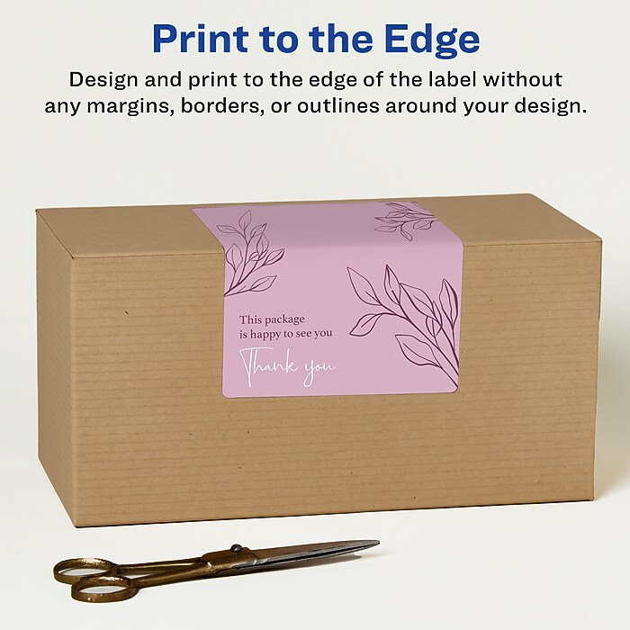 Avery Laser/Inkjet Rectangle Multipurpose Labels, 4