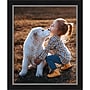 Amanti Art Eva 18" x 22" Picture Frame, Matte Black/Silver (A42678297450)~#|#~4DF4F062-9EB6-44EA-BC9D1532D88D852B_sc7