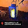 Haunted Hill Farm 2-Ft. Metal Spooky Tree Stake with LED Lantern, Indoor & Covered Outdoor, Plug-in, Black (HHMT024OWLTREE-BLK)~#|#~4DF78B13-2D43-413B-B486818B6DC26293_sc7