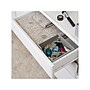 Household Essentials 1-Compartment Cardboard/Poly Linen/Nonwoven PP Drawer Organizer, Gray, 2/Set (729-1)~#|#~4DF9B804-82E9-45FF-9156F28B16EA894F_sc7