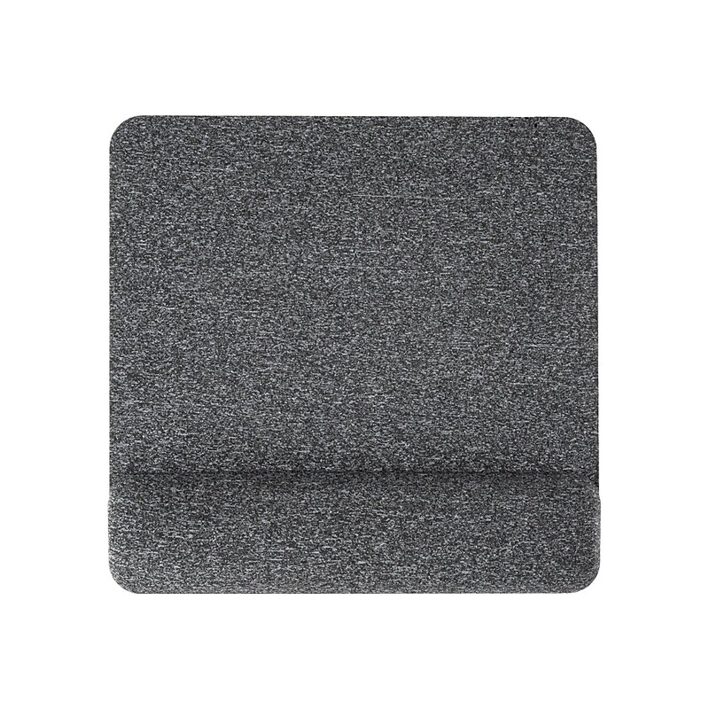 Allsop Premium Plush Foam Non-Skid Mouse Pad with Wrist Rest, Gray (32311) image 1