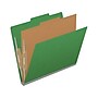 Medical Arts Press Pressboard Classification Folder, 1-Divider, 2" Expansion, Letter Size, Moss Green, 10/Box ~#|#~4DFECDEC-871E-4F48-90876118C4D56C38_sc7