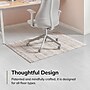 Anji Mountain Rug'd Carpet & Hard Floor Chair Mat, 40" x 54", Camden Gray (AMB9044-4054)~#|#~4E147B9E-DC9E-441A-982DD2FC8B1E5309_sc7