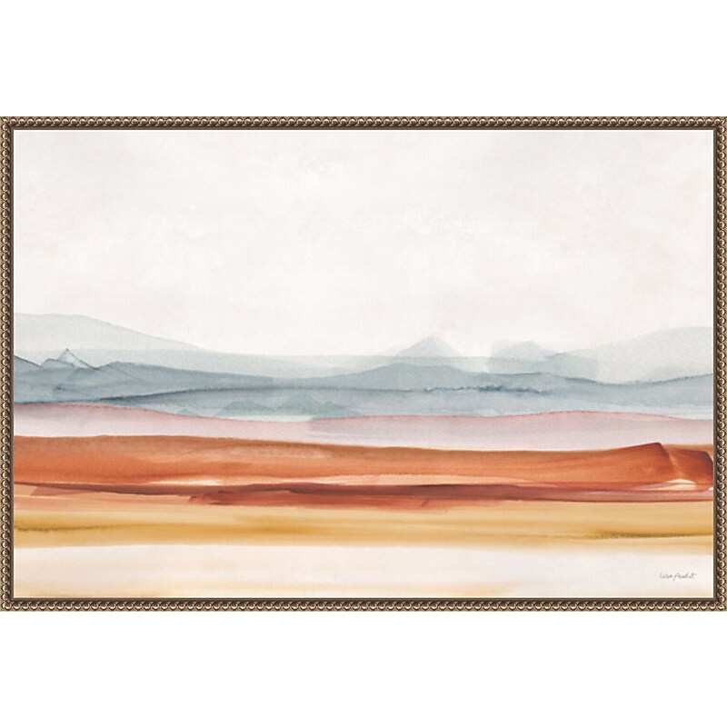 Amanti Art Sierra Hills 01 by Lisa Audit Framed Canvas Wall Art Print, 33" x 23" (A42678302689) image 1