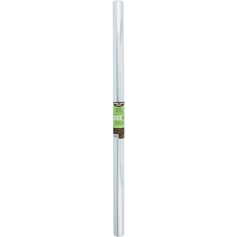 Party City Cellophane Wrap, Clear (AM189105 image 1