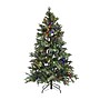 Safavieh 5.5 ft. Pre-Lit Artificial Christmas Tree, 350 Lights, Green (FXP2020A)~#|#~4E186849-EDA9-47A7-A54A0C12BF8C8645_sc7