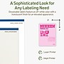 Avery Dissolvable Rectangle Multipurpose Labels, 4" x 3", Off-white, 20/Pack (94252)~#|#~4E1AC714-180D-43EE-86F10C8D41FD99A8_sc7