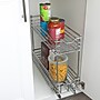 Household Essentials Glidez Multipurpose Steel Pull-Out Storage Organizer, 2-Tier Design (HHC20721-1)~#|#~4E1CBC4A-E352-4391-992ABC280AD86678_sc7