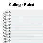 Staples® Memo Books, 3" x 5", College Ruled, Assorted Colors, 75 Sheets/Pad, 5 Pads/Pack (TR11493)~#|#~4E1F4070-8E0D-494B-A07457DC18C9DDF5_sc7