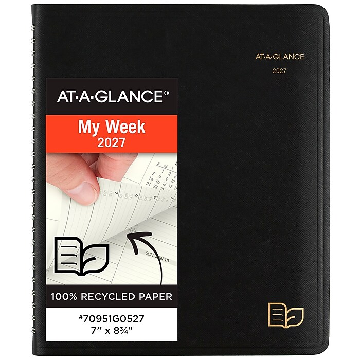 2027 AT-A-GLANCE Recycled 7