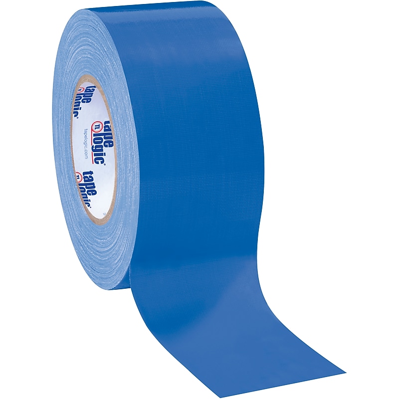 Tape Logic Heavy Duty Duct Tape, 3" x 60 yds., Blue, 16/Carton (T988100BLU) image 1
