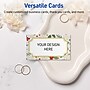 Avery Gold-Blue Border Berries Matte Blank Card, White, 80/Pack (S00-FE7)~#|#~4E24DB09-32F0-411A-B0B0D90110385B06_sc7